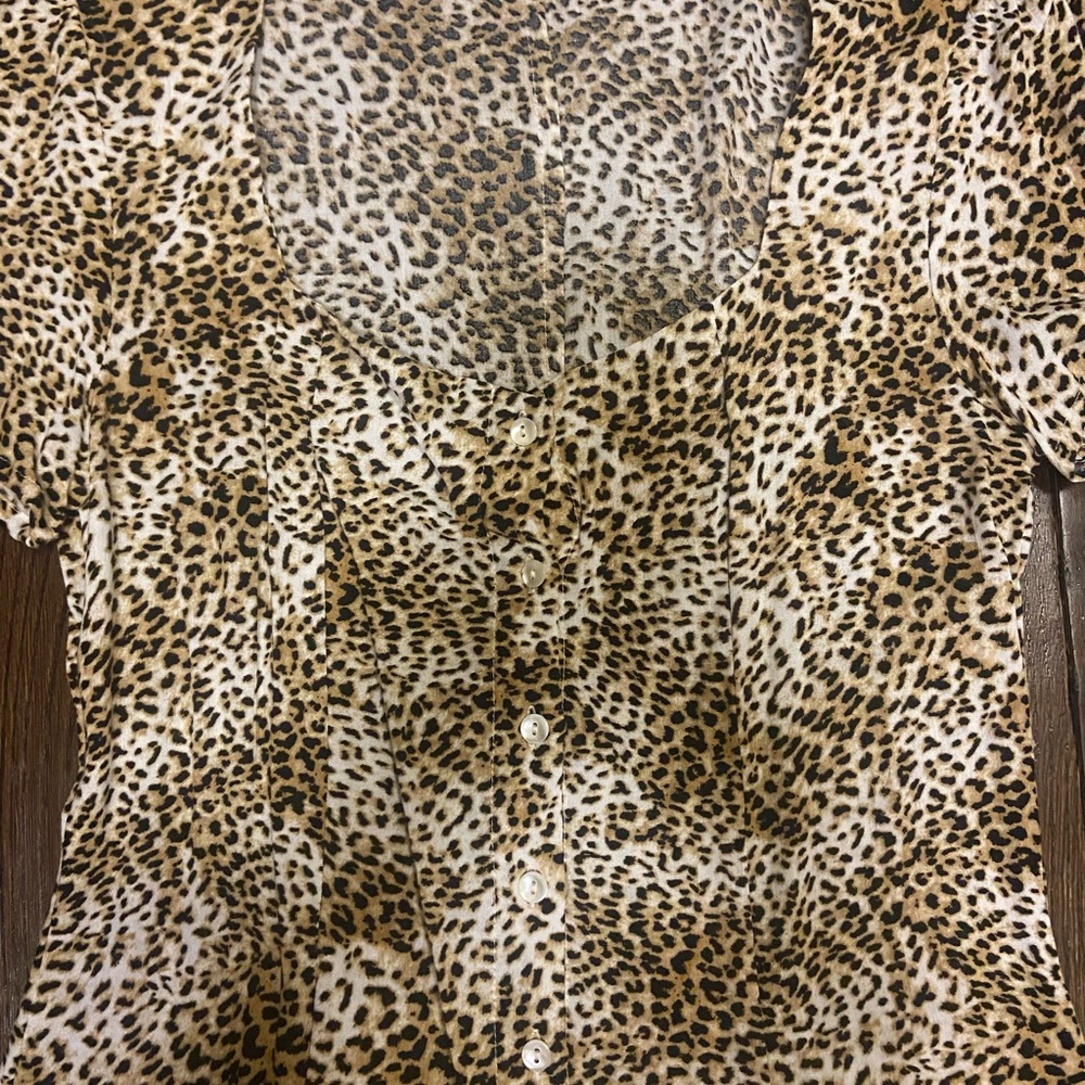 Amuse Society Leopard Dress